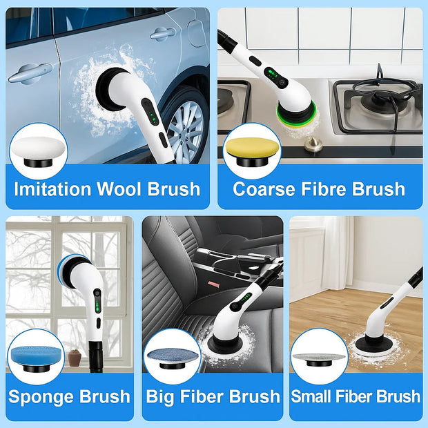 Electric Brush Cleaner™ | 9 in 1 Portable Cleaner