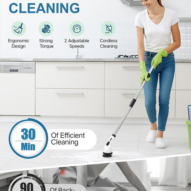 Electric Brush Cleaner™ | 9 in 1 Portable Cleaner